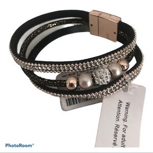 Claire's Rose gold Sparkling Bracelet NWT